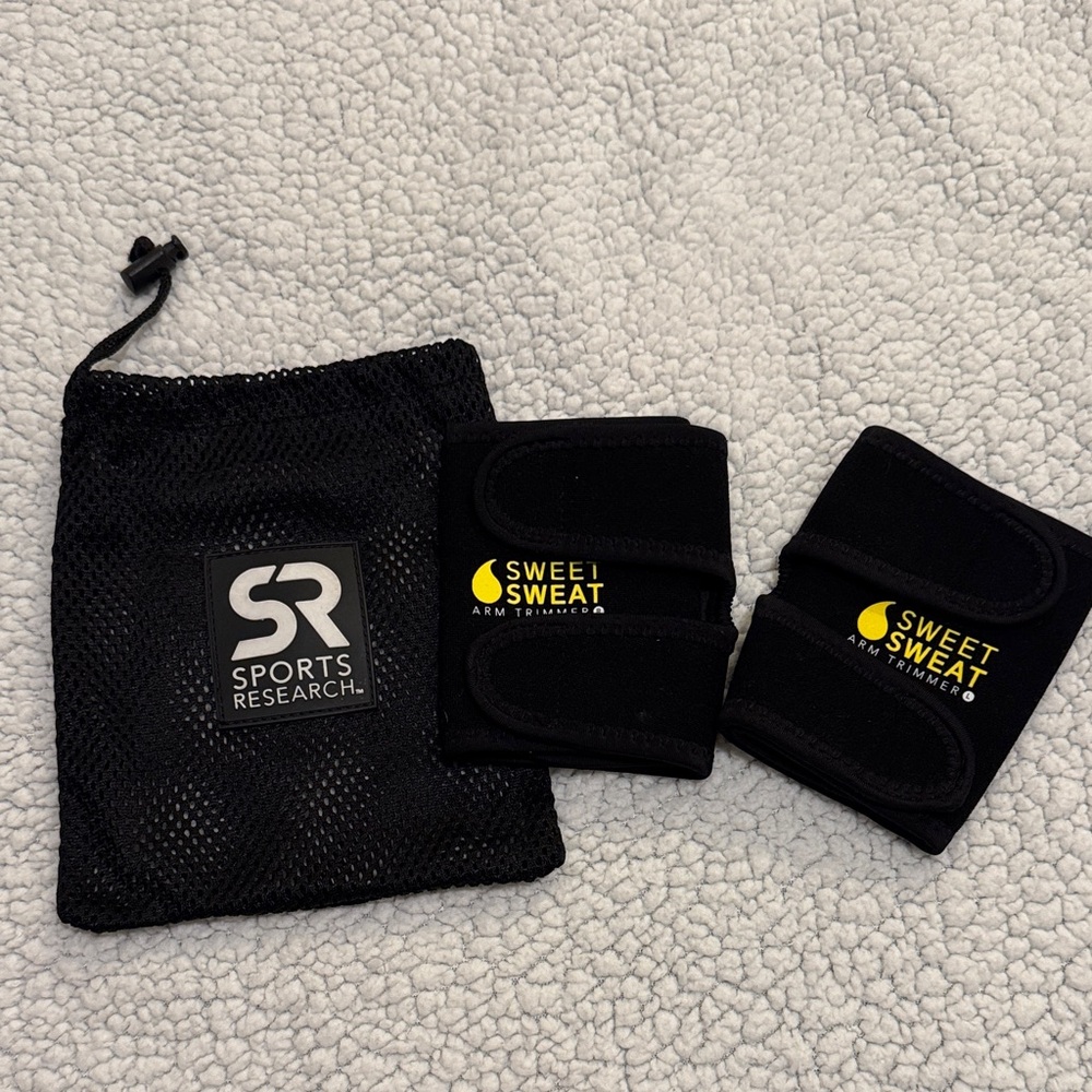 Sweet Sweat Arm Trimmers by Sports Research - Black
